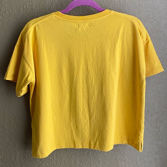 Madewell Yellow Easy Fit T-Shirt - Picture 2 of 4